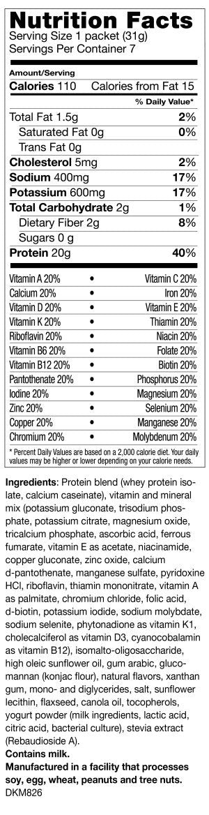 Proti King - Very Low Carb Sugar Smoothie Base Mix- Proti- VLC