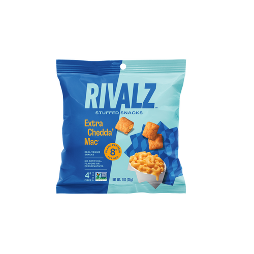 Rivalz Extra Chedda' Mac Stuffed Snacks