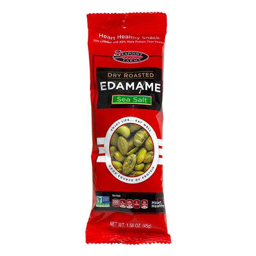 Dry Roasted Edamame Snack Pack, Sea Salt