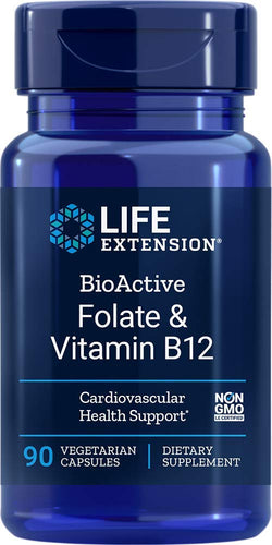 LifeExtension Vitamin B12 + Folate Supplement