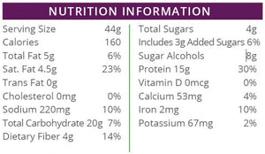 HealthWise Bar Divine Vanilla Protein Bar