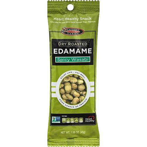Dry Roasted Edamame Snack Pack, Spicy Wasabi