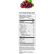 Load image into Gallery viewer, HealthWise CranGrape Single Shot Protein