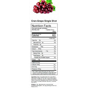 HealthWise CranGrape Single Shot Protein