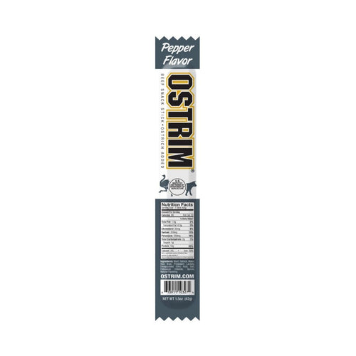Ostrim Beef/Ostrich Snack Stick-Pepper Stick